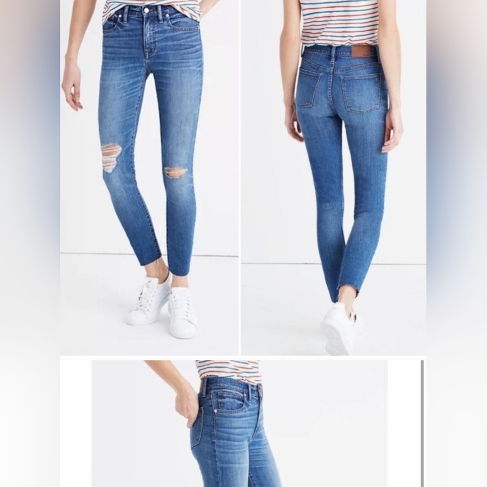 Madewell highrise skinny crop, 30 (fits like 10-12)